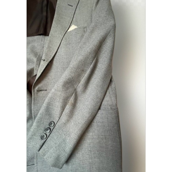 Corbin Of Huntington Gray Suit Jacket, M/L‎ Regular Fit - Picture 3 of 9
